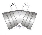 Raccord droit ALPINAL à emboîtement / bout uni avec orifice 2'' GAZ et joint UNIVERSAL DN 80