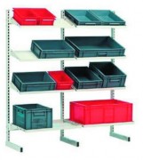 Rack de rangement pour bacs