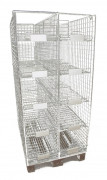 Rack de stockage grillagé