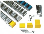 Rails à rouleaux standards