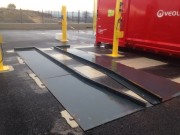 Rails de guidage bennes ou compacteurs