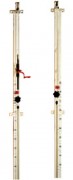 Rails muraux de volley ball