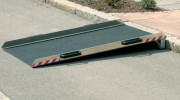 Rampe accès handicapé en aluminium
