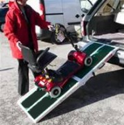 Rampe démontable pour scooter
