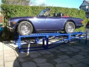 Rampe levage de voiture