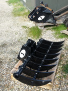 Râteau forestier pour pelle 1 à 30 tonnes