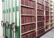 Rayonnage bibliothèque à volant