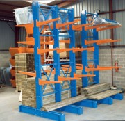 Rayonnage cantilever modulaire 