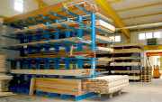 Rayonnage cantilever pour charge lourde
