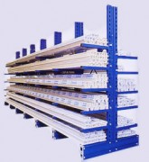 Rayonnage Cantilever simple ou double faces