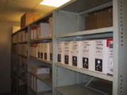 Rayonnage fixe archive administration