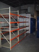 Rayonnage fixe bâtiment à longerons