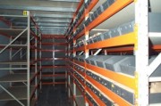 Rayonnage fixe métallique materiel transport