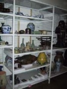 Rayonnage fixe oeuvre d'art