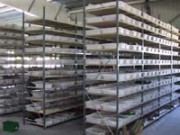 Rayonnage industriel fixe