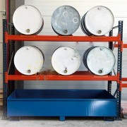 Rayonnage léger pour fûts