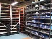 Rayonnage métallique pour cartons