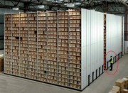 Rayonnage mobile grande hauteur