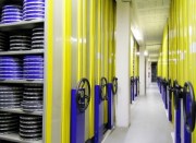 Rayonnage mobile métallique cinema