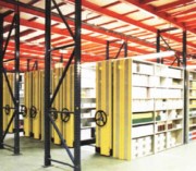 Rayonnage mobile métallique distributeur