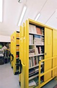 Rayonnage mobile pour éducation