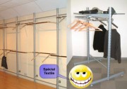 Rayonnage pour textile