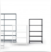 Rayonnage tubulaire en acier