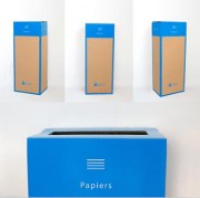 Box de recyclage carton et papier 