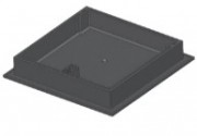Regard en fonte à paver 250 KN - 600 x 600 mm à 750 x 750 mm