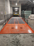 Réhausse mobile pour mise à quai de vul