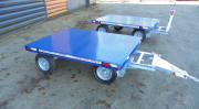 Remorque CACES - Charge 2 tonnes à 10 km/h - Dim. L1250 x l850 x H550 mm