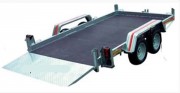 Remorque double essieux pour quad - Charge de 500 à 750 kg