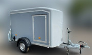 Remorque fourgon en bois