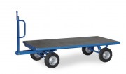 Remorque industrielle à 1 essieu directeur