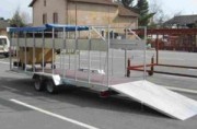Remorque pour conteneur