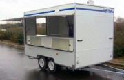 Remorque pour Pizza longueur 4.50 mètres