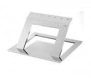 Repose pied coiffure acier