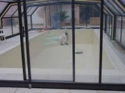 Revêtement mural décontaminable pour piscines