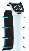 Robot serveur intelligent - 4 plateaux - Charge : 40 kg - Autonomie : 12-24 h