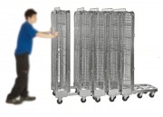 Roll container encastrable