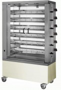 Rôtissoire professionnelle inox gaz