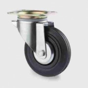 Roulette avec fixation à platine