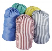 Sac à linge rayé en polyester