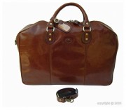 Sac de voyage à 2 poignets en cuir