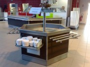 Salade bar réfrigéré en inox
