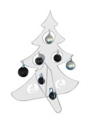 Sapin de noël plexiglas