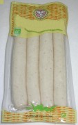 Saucisse de volaille bio 