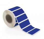 Scellé adhésif anti-intrusions bleu