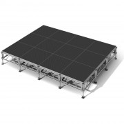 Scène Podium All Terrain™ - Ht. réglable de 60 à 135 cm