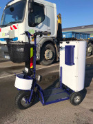 Scooter électrique de nettoyage